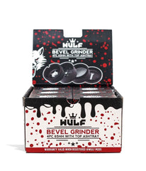 Wulf Aschenbecher Grinder, schwarz-rot, 6Stk