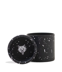 Wulf Aschenbecher Grinder, schwarz-weiss, 6Stk