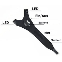 X-Tac X2 Lightwork Lichthandschuh Paar