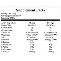 Xtend BCAA - 1320g - Knockout Fruit Punch