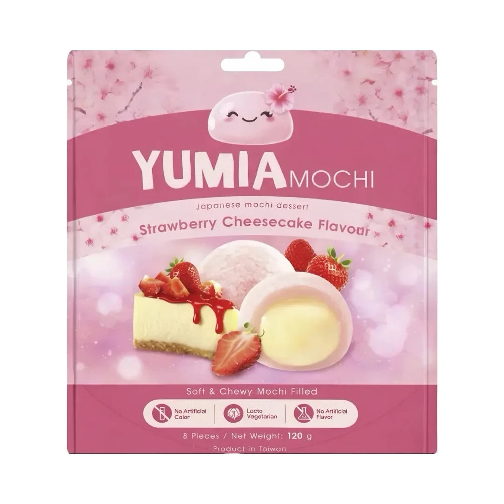 Yumia - Mochi - Strawberry Cheesecake Chocolate 120g