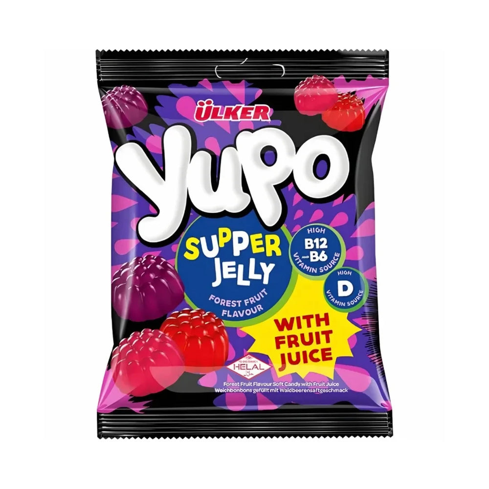 Yupo Supper Jelly (Purple) Halal 64g