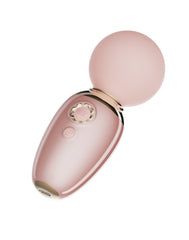 ZALO - Ava - Heizender Mini-Wandvibrator (mit App-Steuerung) - Hellrosa