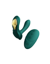 ZALO - Aya - Tragbarer Vibrator mit Fernbedienung - Grün