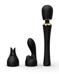 3: ZALO - Kyro - Wand Vibrator - Schwarz