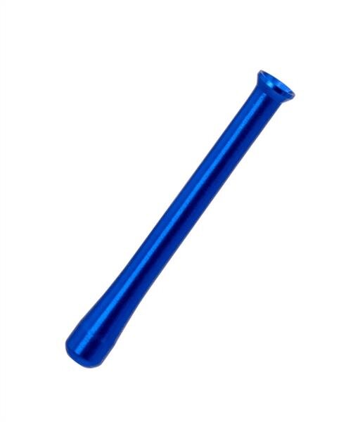 Ziehrohr Metall eloxiert - 65mm - Blau
