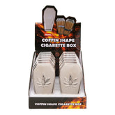 Zigarettenetui - Joint Coffin/Sarg - Display - 12 Stück