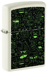Zippo Feuerzeug Doodle Cannabis
