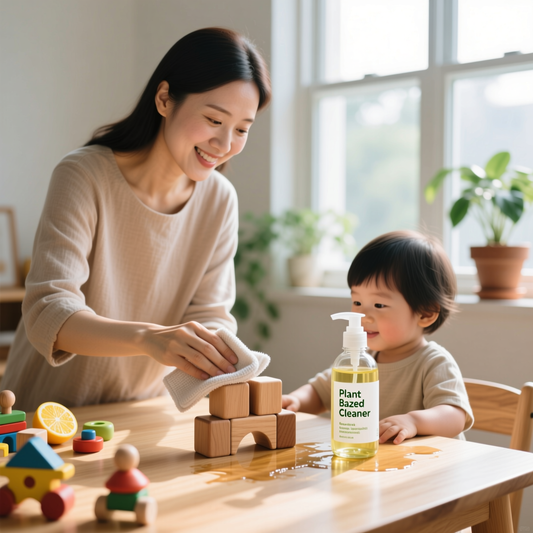 Sauberkeit im Kinderhaushalt: Sanfte und sichere Produkte