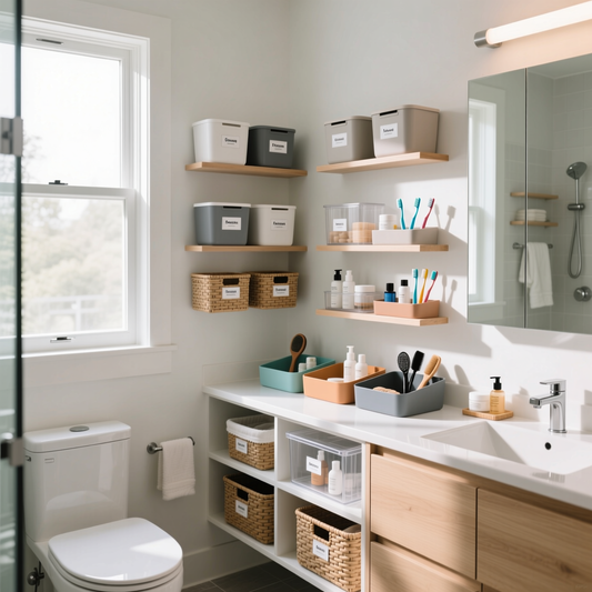 Ordnung im Badezimmer: So nutzen alle Familienmitglieder Platz & Produkte optimal