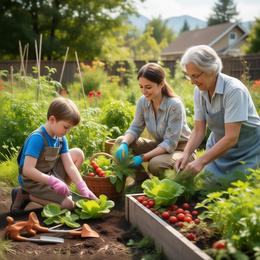 Grün fürs Leben: Warum Gartenarbeit in jedem Alter gesund tut