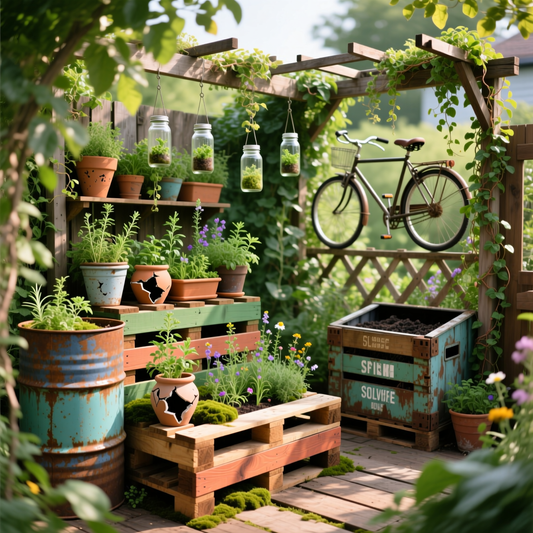 Wiederverwenden statt Wegwerfen: Gartenutensilien, Töpfe & Zubehör nachhaltig nutzen