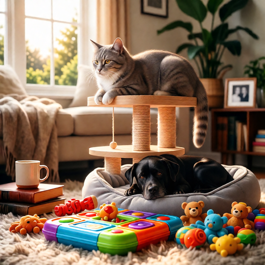 Spielzeug & Beschäftigung – Ältere Hunde & Katzen Geistig Fit