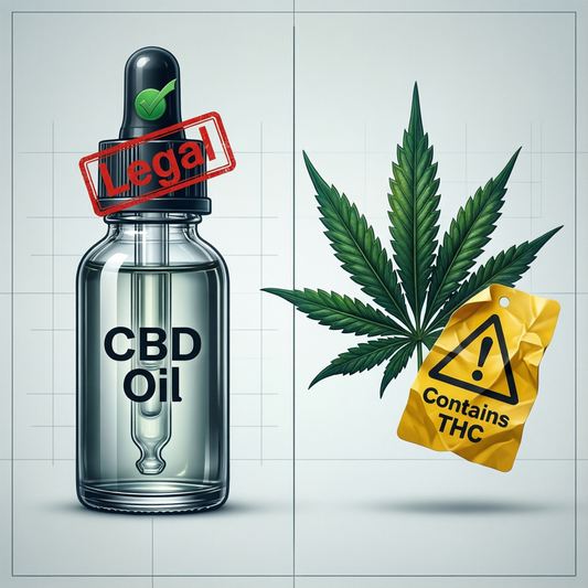 CBD und THC: Die Unterschiede