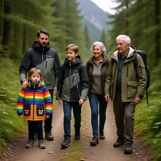 Wandern mit Kindern bis Senioren: Worauf Sie bei Outdoor-Jacken, Schuhen & Rucksäcken achten sollten