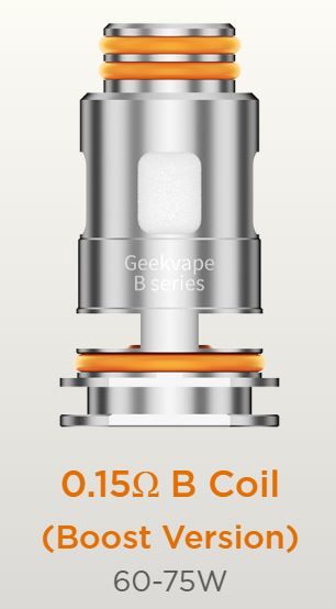 5 x GeekVape B-Serie Coil (Boost Version)