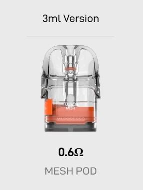 4 x Vaporesso Luxe Q3 Mesh Pod 3ml