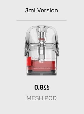 4 x Vaporesso Luxe Q3 Mesh Pod 3ml