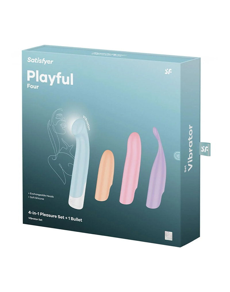 2: Satisfyer - Playful Four - Vibrator-Set - Mehrfarbig