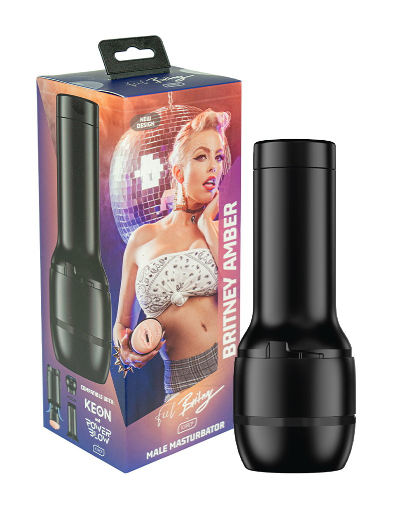 KIIROO - FeelStar Stroker - Britney Amber - Schwarz