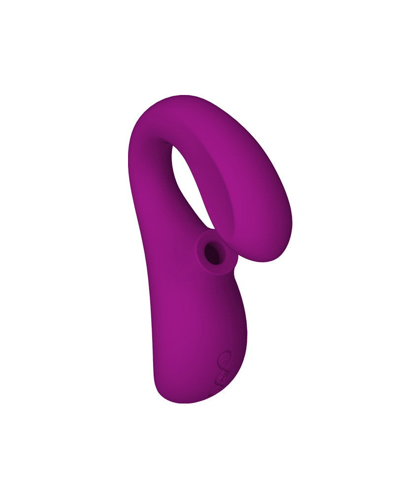 7: LELO – Enigma Cruise – Schallmassagegerät mit doppelter Stimulation – Deep Rose
