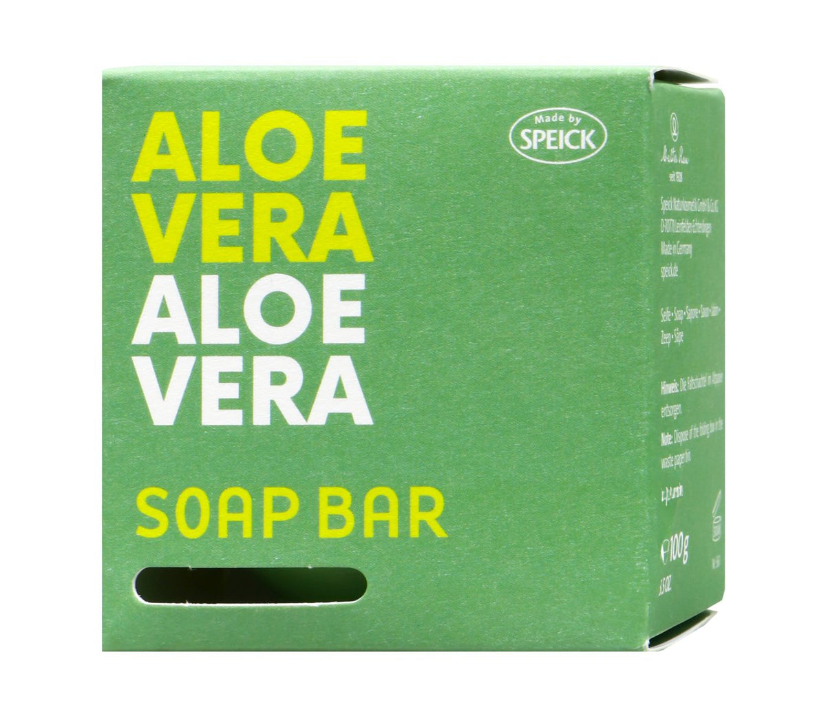 Speick Seifenglück Soap Bar Aloe Vera Vegan, 100 g