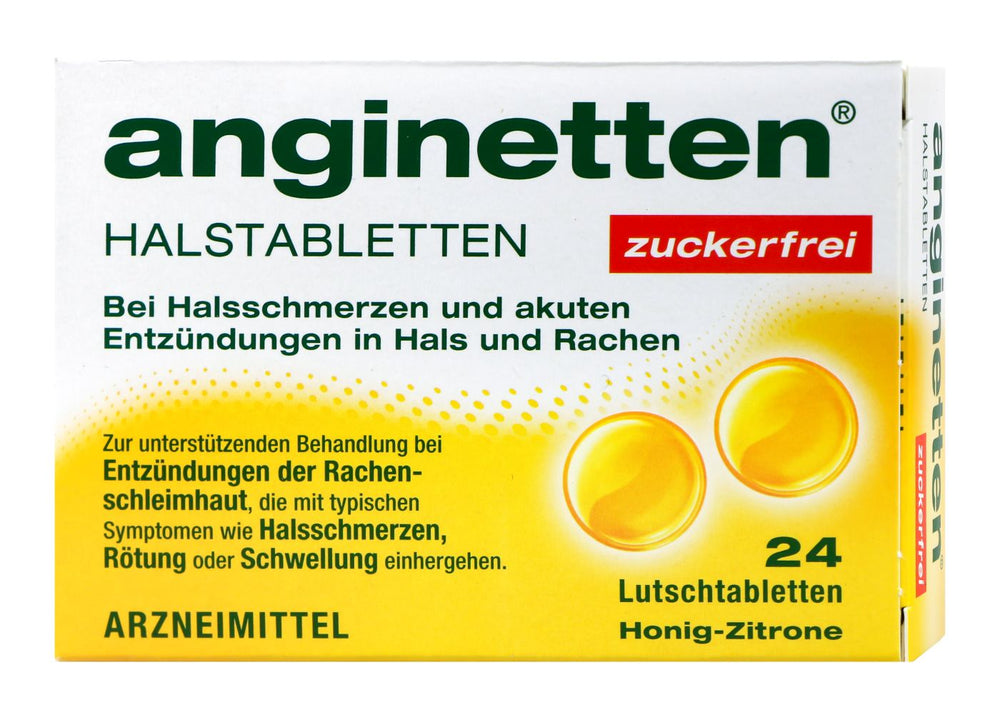 Anginetten Halstabletten Zuckerfrei, 24 er