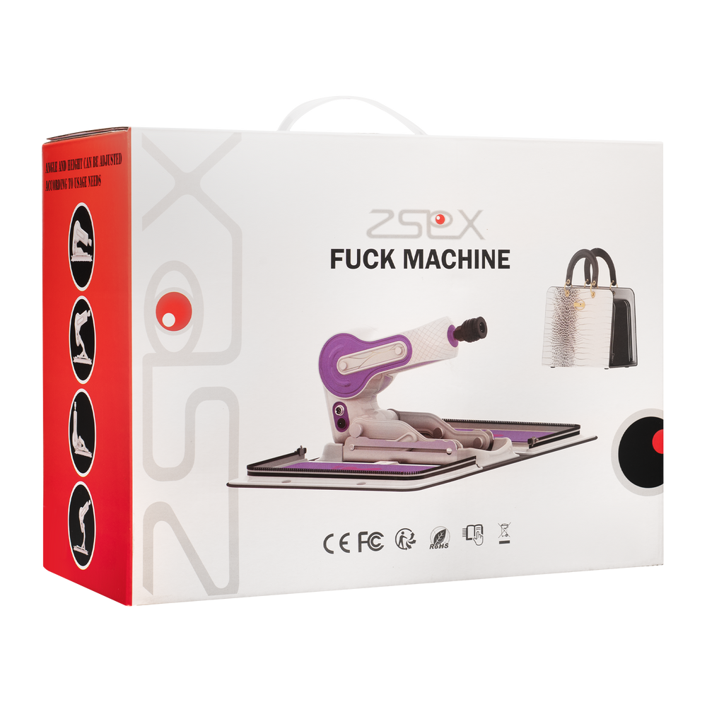 ZSEX - Fuck Machine - Weiße Tasche - Lila Maschine