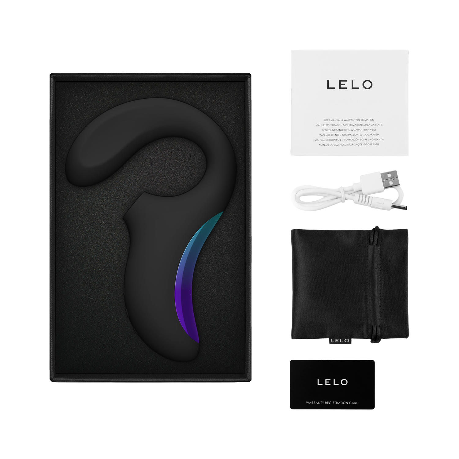 6: LELO - ENIGMA Wave - Schwarz