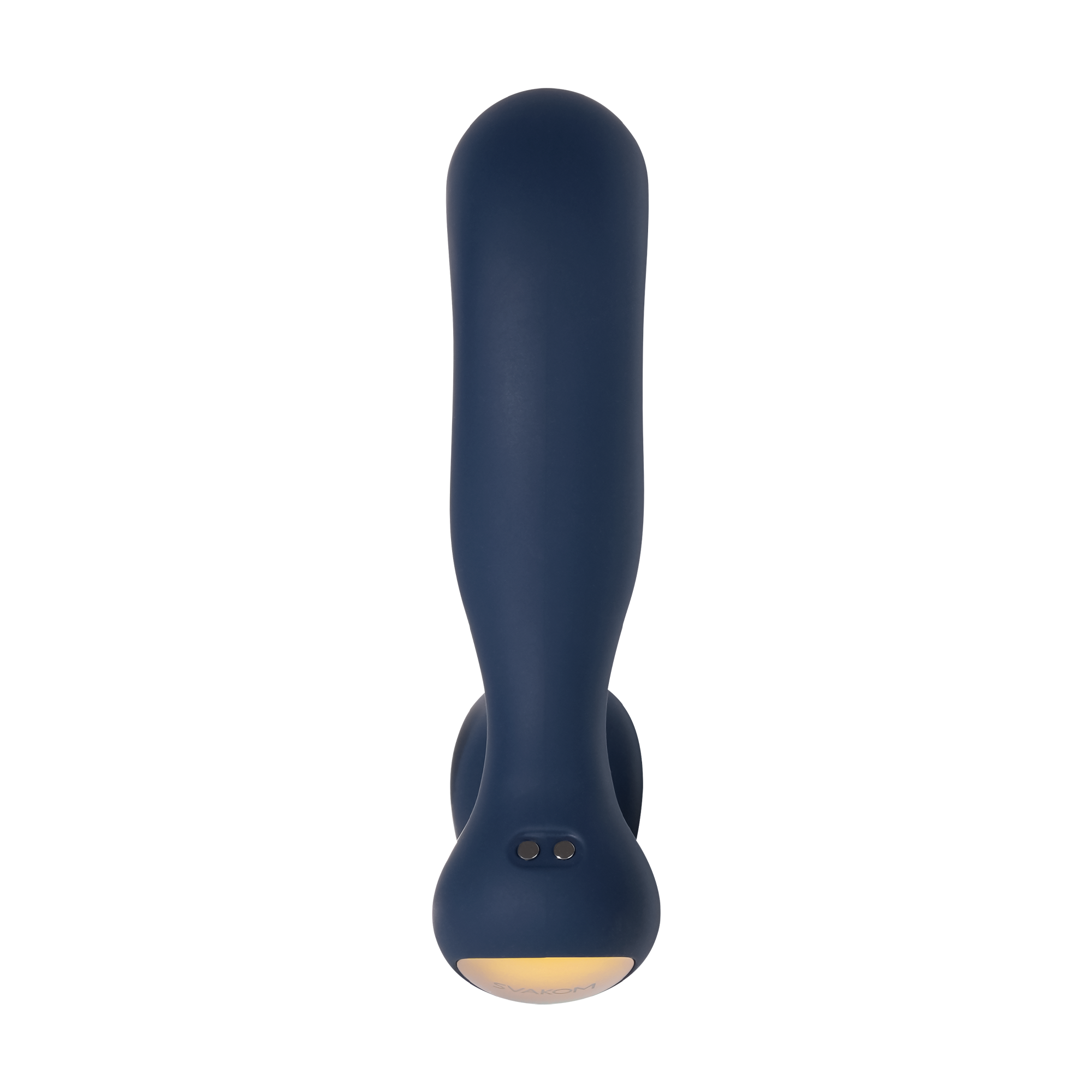 SVAKOM - Iker Neo - Interaktiver pulsierender Prostata-Vibrator, App-Steuerung - Marineblau