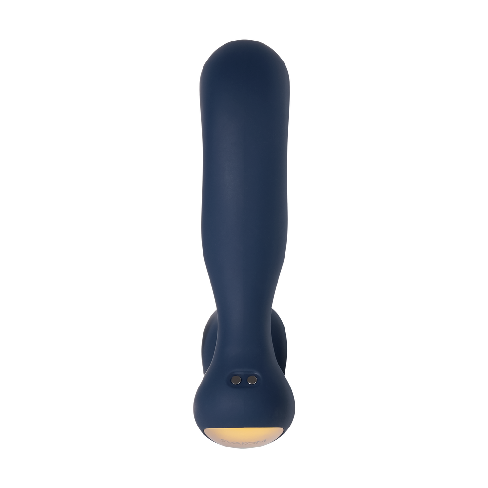 4: SVAKOM - Iker Neo - Interaktiver pulsierender Prostata-Vibrator, App-Steuerung - Marineblau