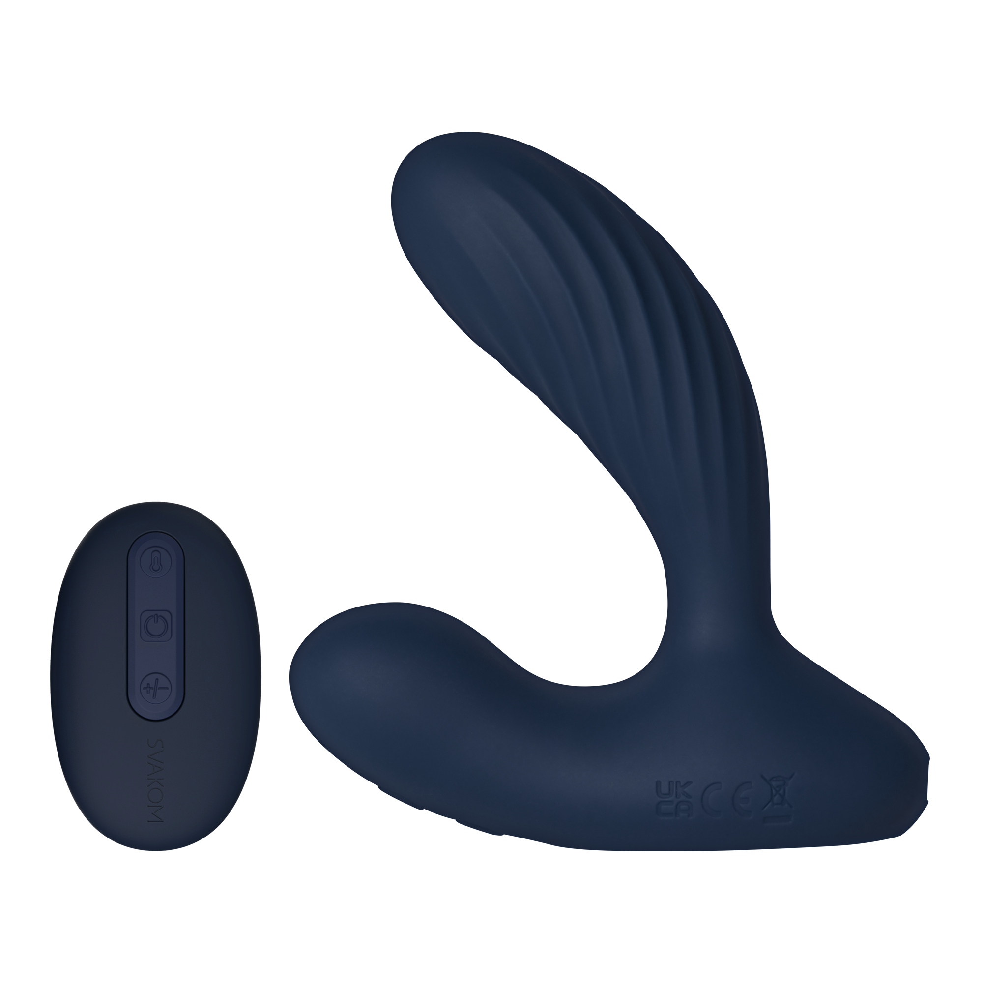 6: SVAKOM - Vick Neo 2 - Prostata-Vibrator, App-Steuerung - Marineblau