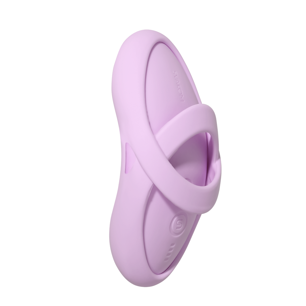 SVAKOM - Echo 2 - Flexibler Finger-Vibrator, App-Steuerung - Pink Lilac