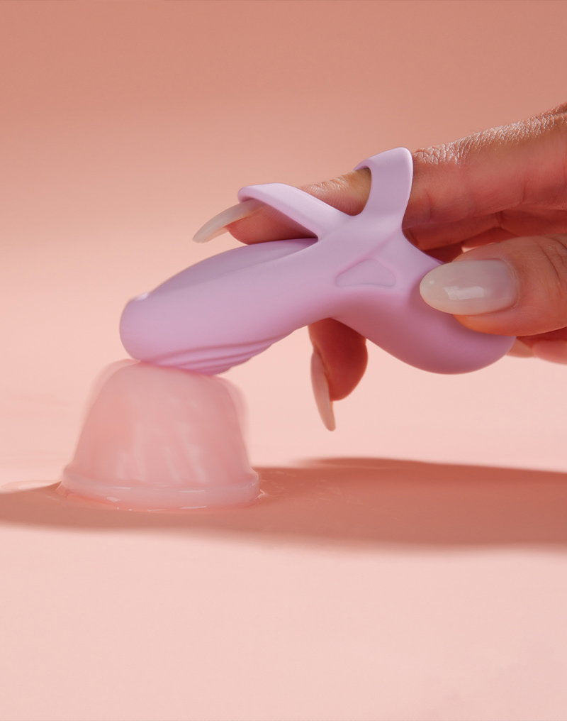 SVAKOM - Echo 2 - Flexibler Finger-Vibrator, App-Steuerung - Pink Lilac