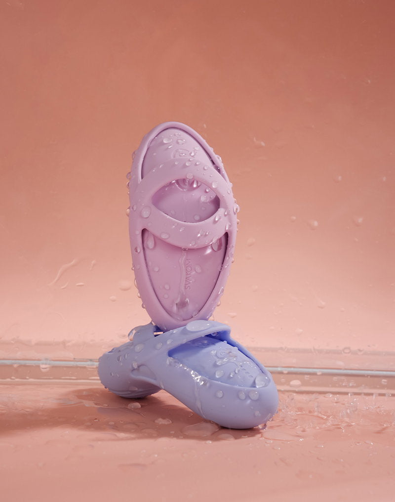 SVAKOM - Echo 2 - Flexibler Finger-Vibrator, App-Steuerung - Pink Lilac