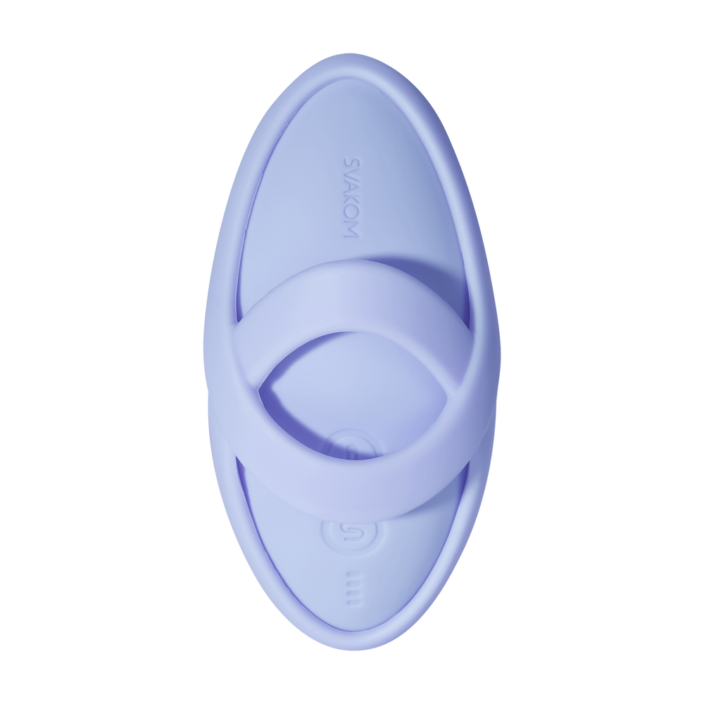 SVAKOM - Echo 2 - Flexibler Finger-Vibrator, App-Steuerung - Sky Blue