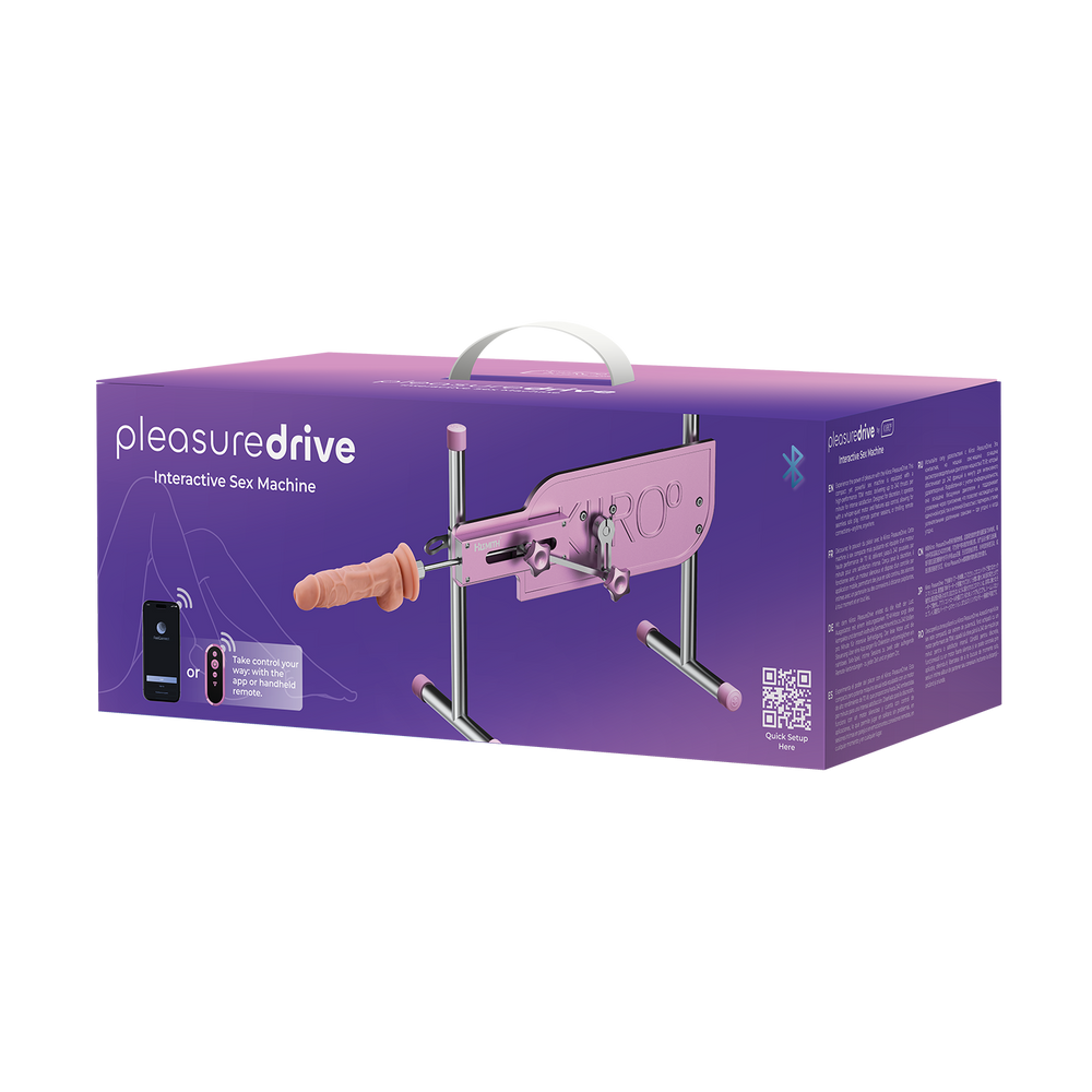 KIIROO - PleasureDrive - Interaktive Gesangsmaschine - Pink