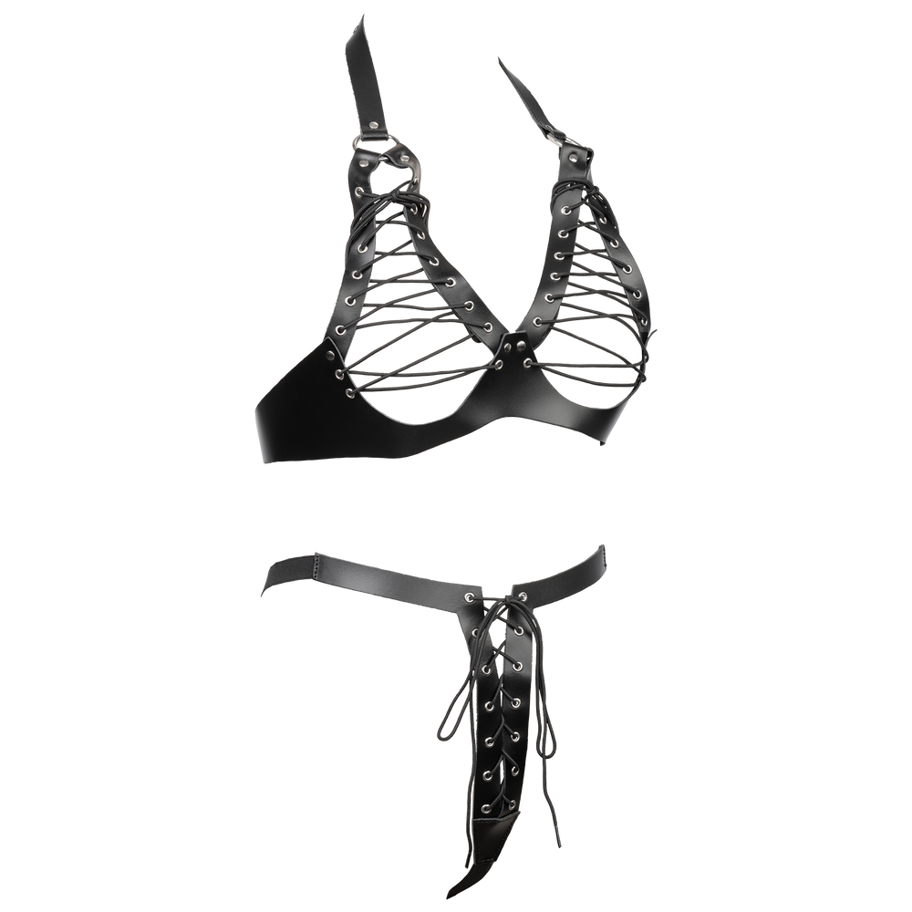5: Rimba - Offen Bikini mit Schnürung