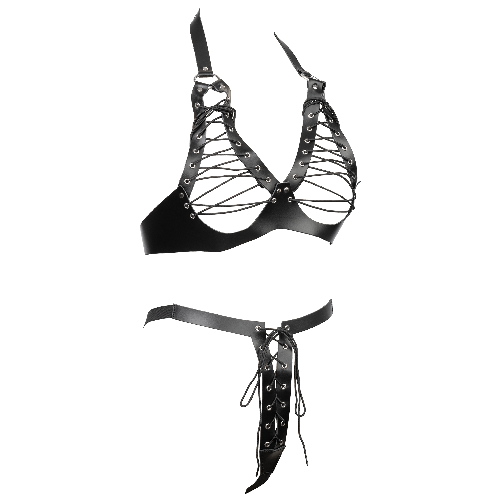 Rimba - Offen Bikini mit Schnürung