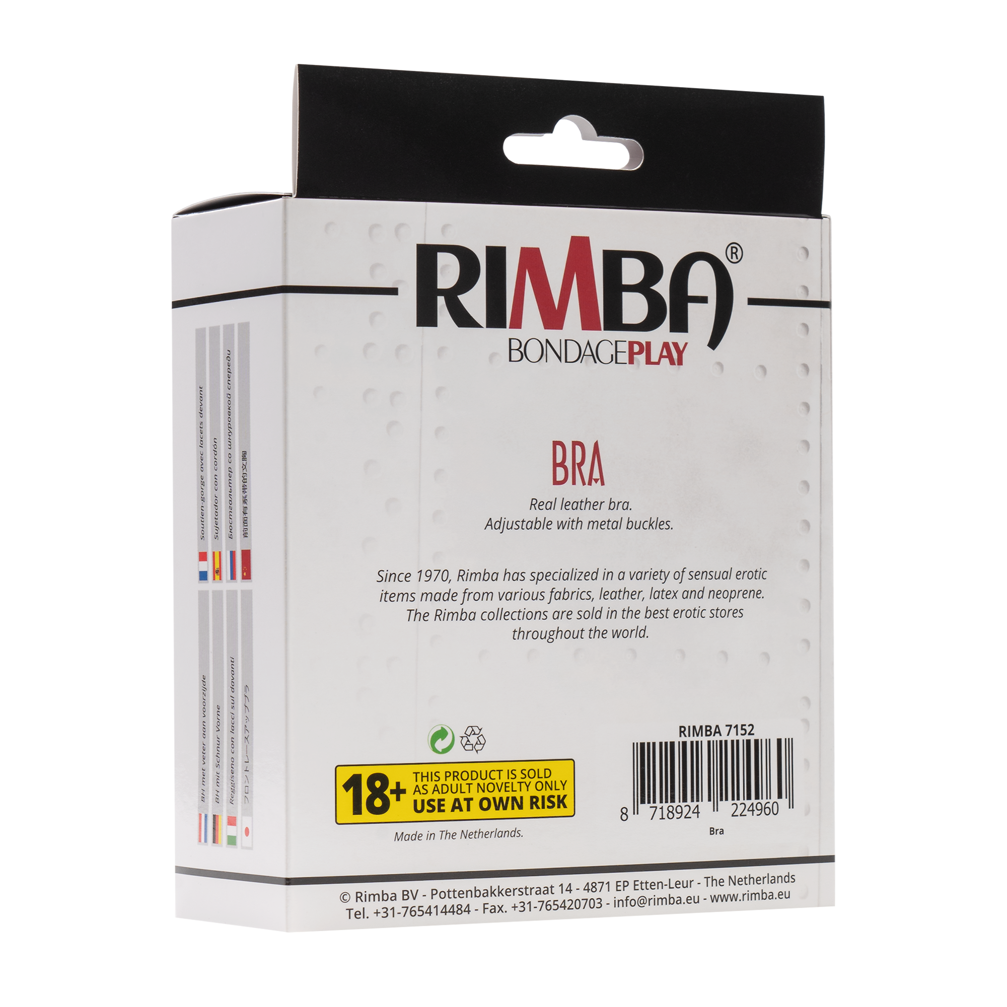 Rimba - BH mit Schnur Vorne