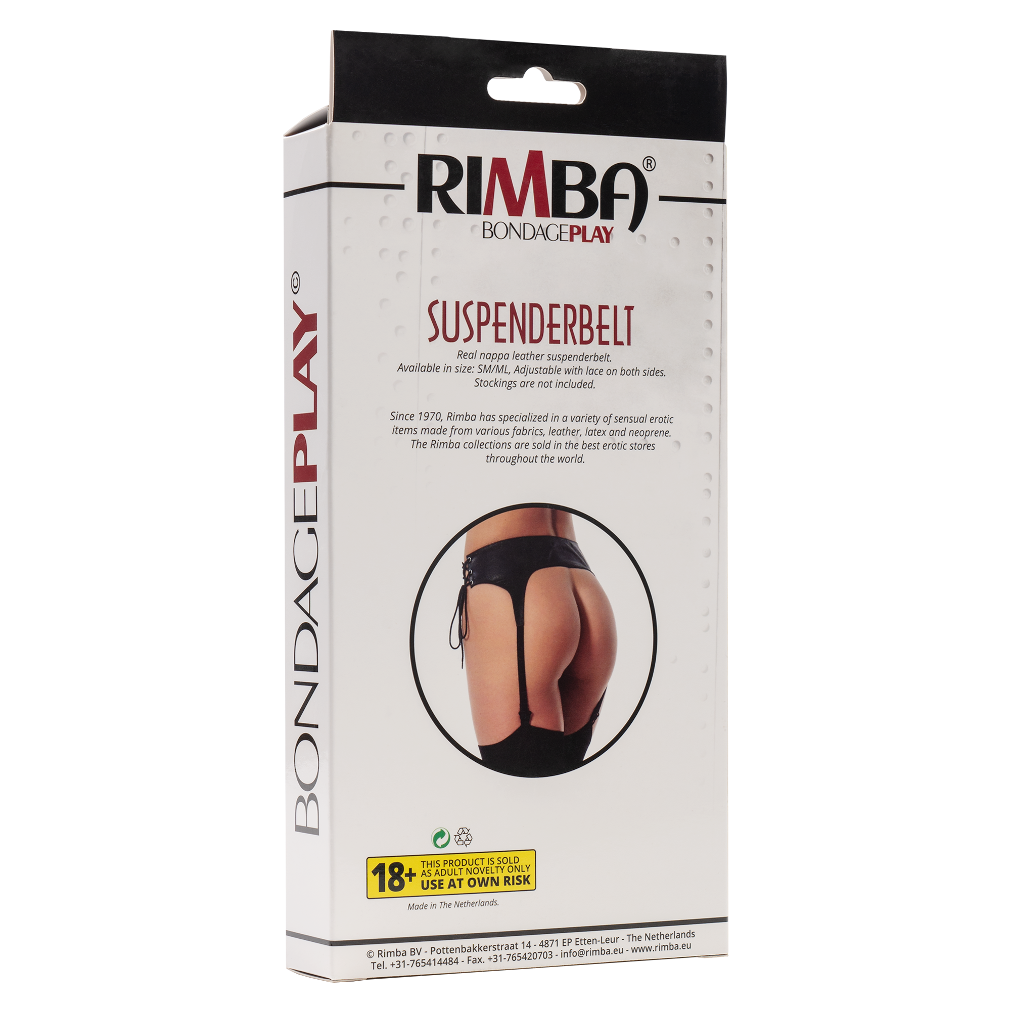 Rimba - Strapsgürtel mit seitliche Schnürung
