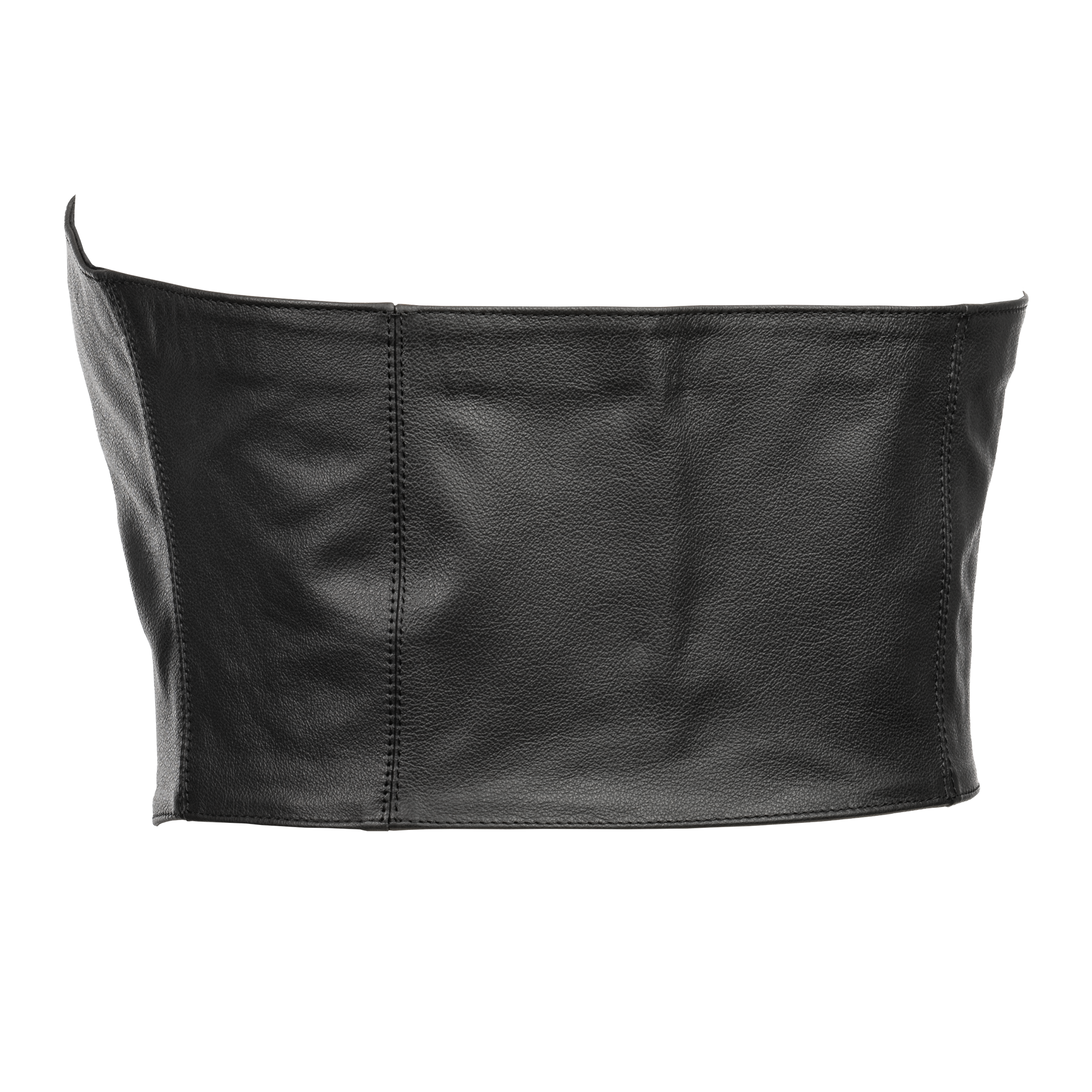 6: Rimba - Strapless Leder Top mit Schnur