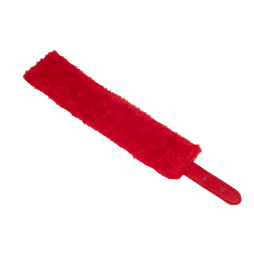 8: TieMeUp - Handschellen aus weichem Fell - Rot