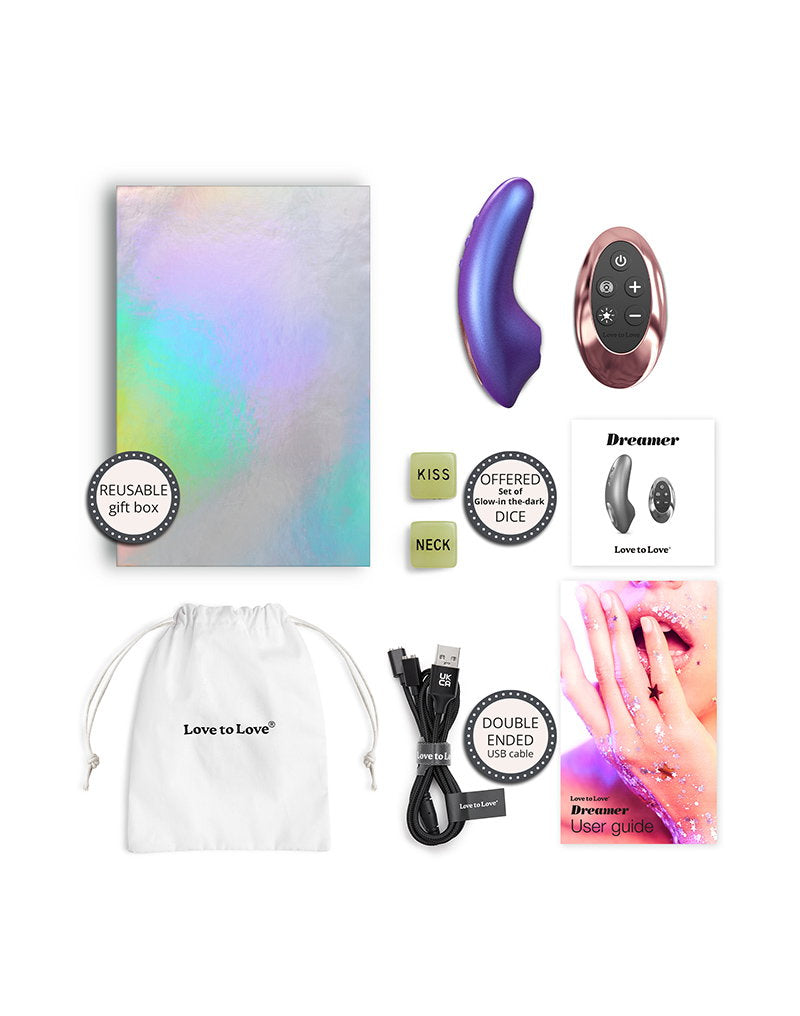 Love to Love - Dreamer - Klitoris-Vibrator - Violett
