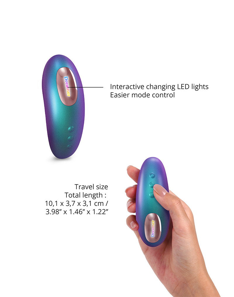 Love to Love - Dreamer - Klitoris-Vibrator - Iridescent Turquoise