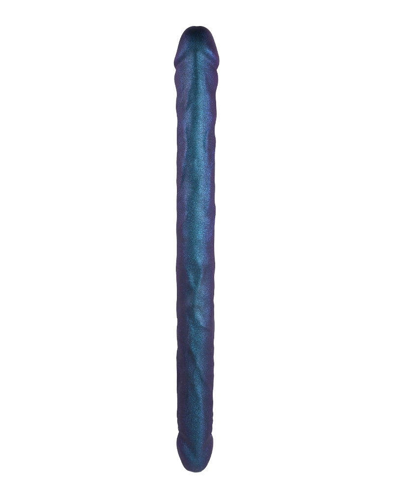 Strap-On-Me - Double Dong Realistischer Dildo - Violet Metallic