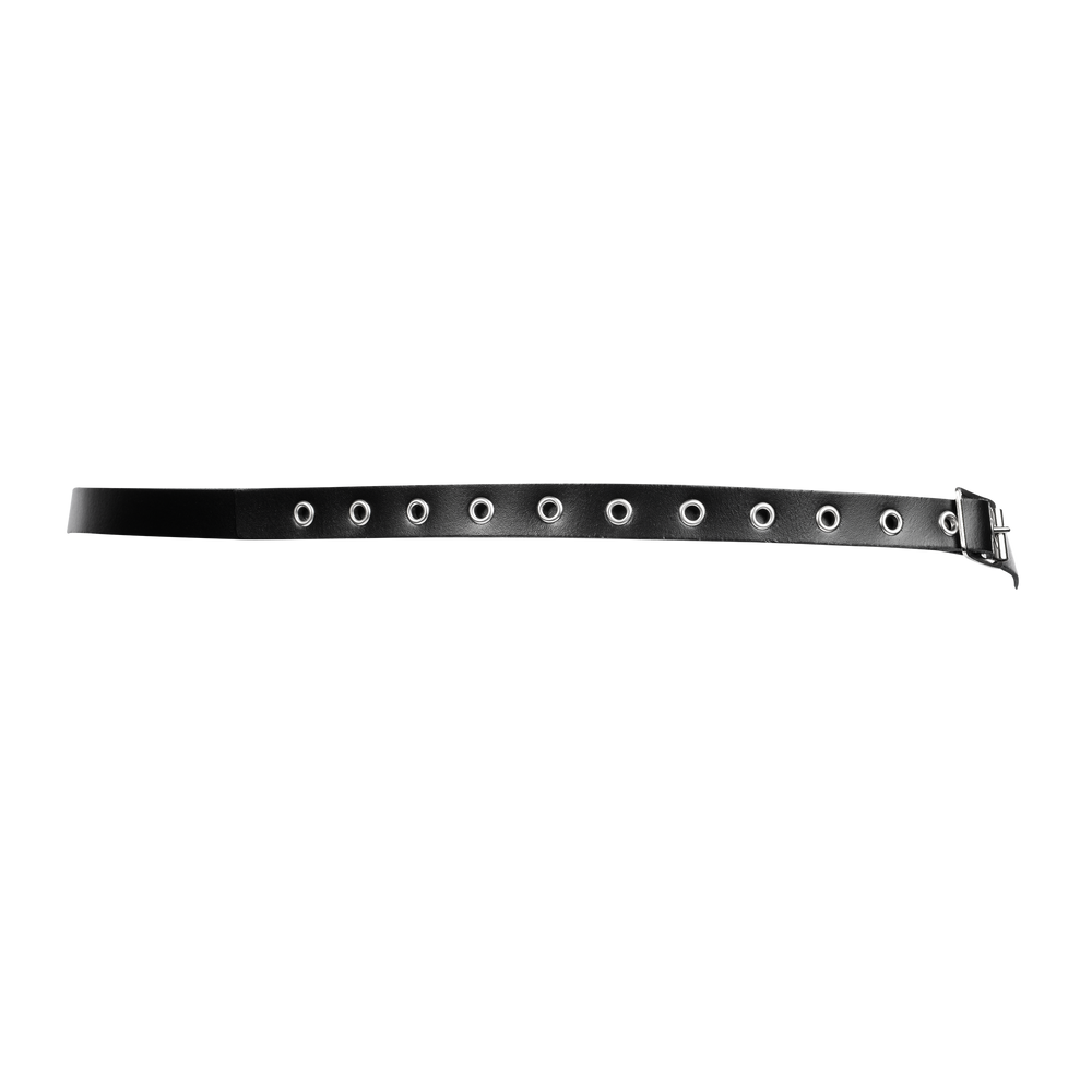 2: Rimba Bondage Play – Leder-Hüftgurt für Peniskäfige – Schwarz