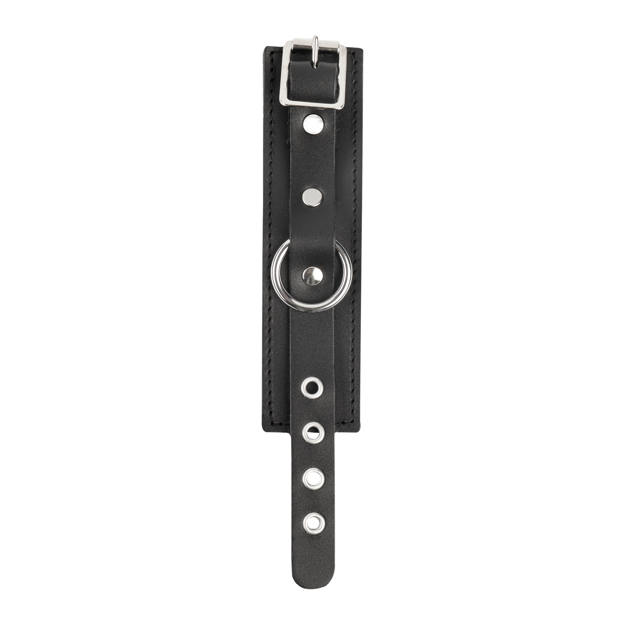 4: Rimba Bondage Play – Leder-Penismanchette – Schwarz