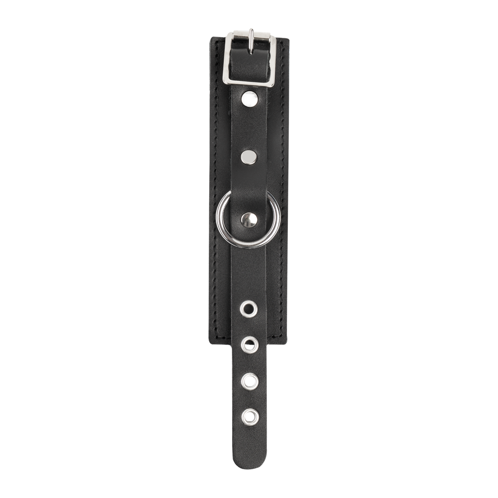 4: Rimba Bondage Play – Leder-Penismanchette – Schwarz