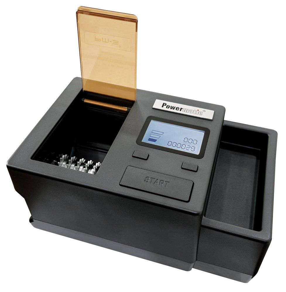Powermatic 3+ Stopfmaschine mit Shredder Anthrazit 